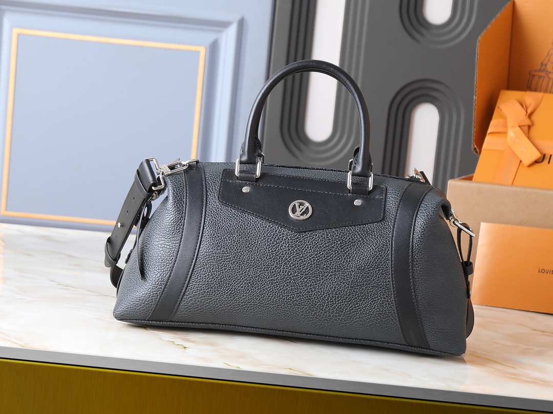 Louis Vuitton LV Classic Handbag Monogram Miroir Model M99906 Silver Hardware Street Style Authentic Style
